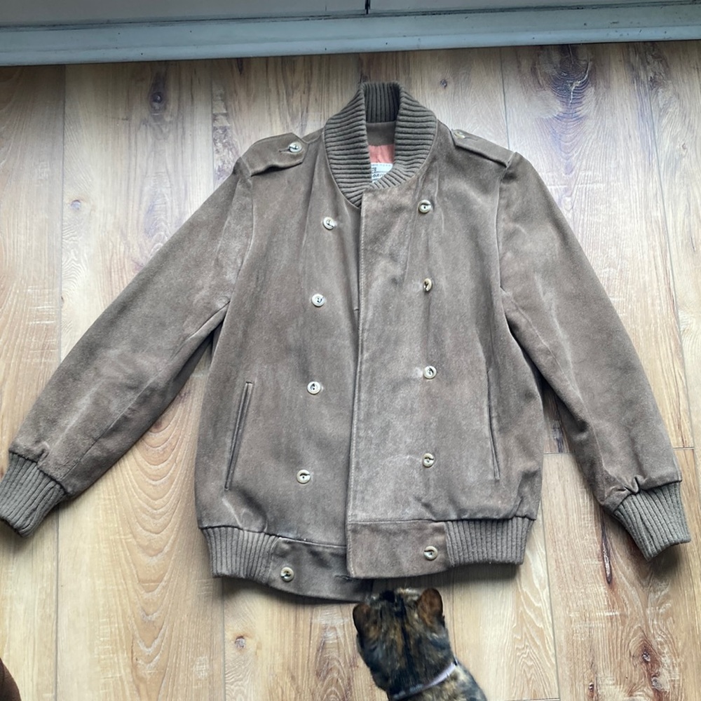 A & F Originals New York Suede Vintage Jacket